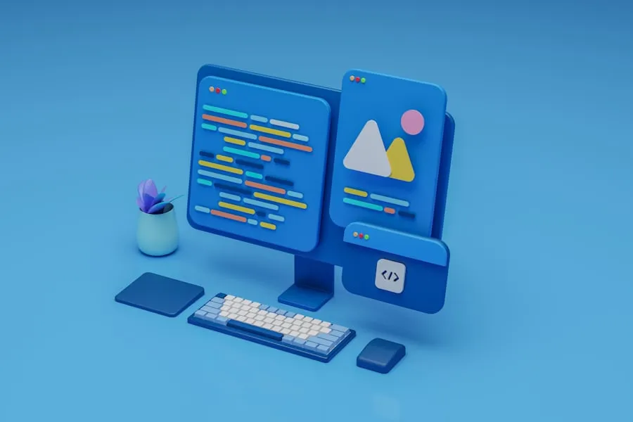 Estudiantes colaboran en un proyecto tecnológico